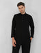 BAJU MELAYU FIRASH (S/FIT) (BLACK)